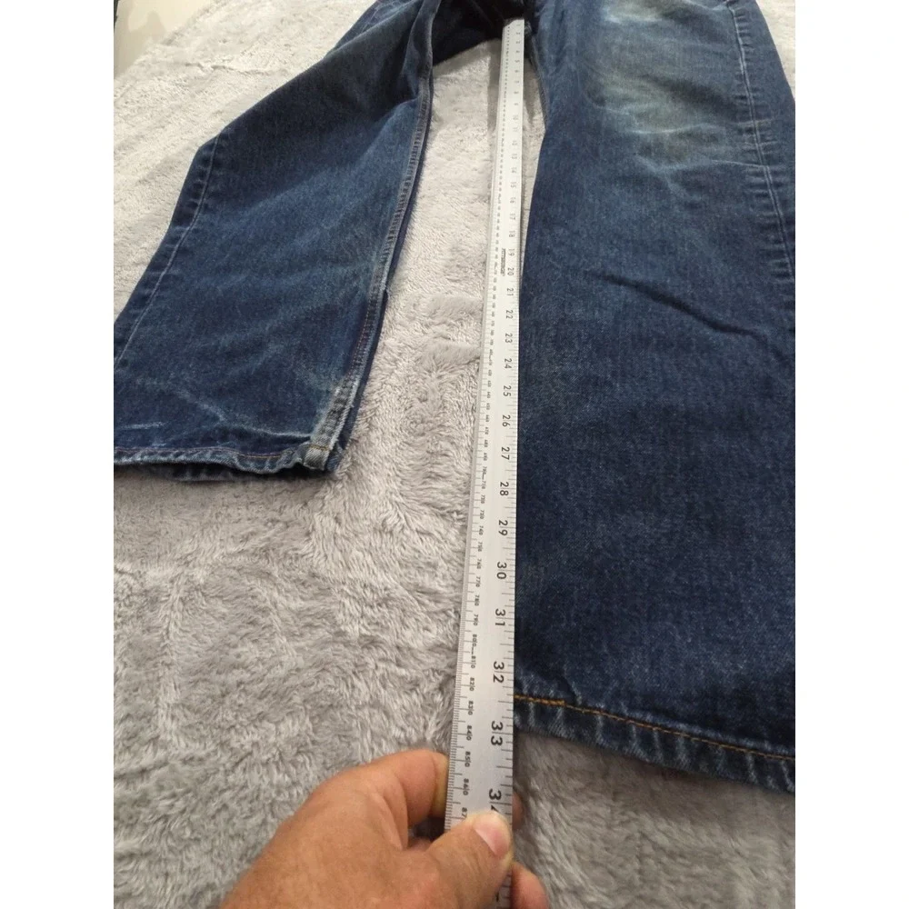 levis 505 mens denim jeans Sz 38x34 100% Cotton
